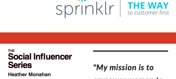 The Social Influencer Series Heather Monahan
