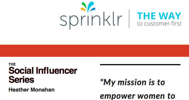 The Social Influencer Series Heather Monahan